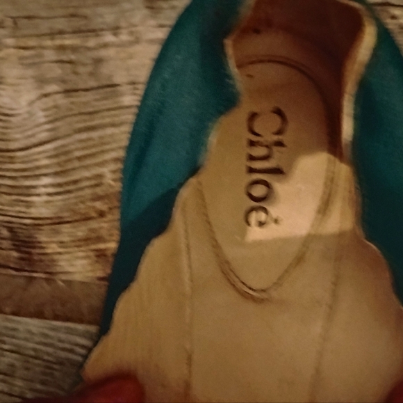 Sold Chloe flats Size 39EURO/9 US Green - Picture 4 of 7